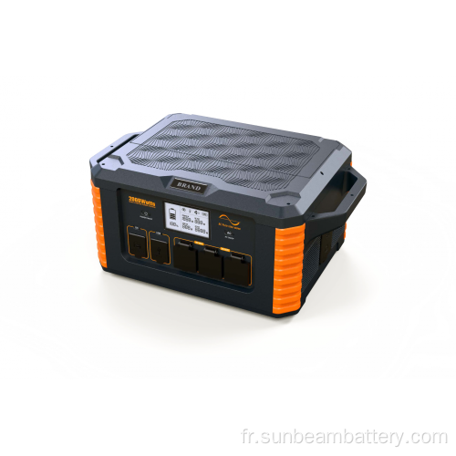 Batteries de stockage d&#39;énergie portable 2000w